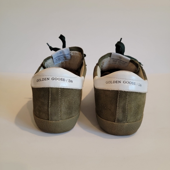 Golden Goose GGDB Superstar 40 olive suede - Picture 2 of 11